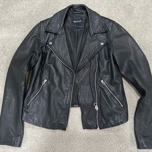 Madewell leather jacket